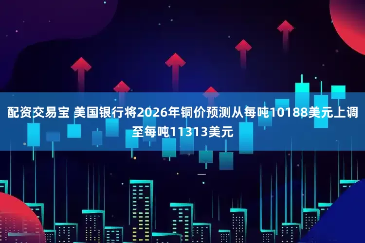 配资交易宝 美国银行将2026年铜价预测从每吨10188美元上调至每吨11313美元